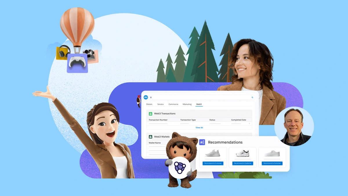 【Salesforceがweb3参入】CRM市場の王者が提供するweb3サービスの正体とは？