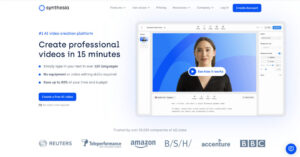 Synthesiaで革新的ビデオ制作を！日本市場にも新風を巻き起こすか？超リアルなAIアバターがアナウンサーに！
