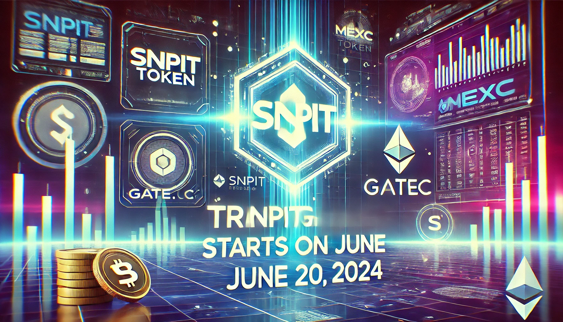 SNPIT Token ($SNPT)がGate.ioおよびMEXCに上場決定！2024年6月20日取引開始