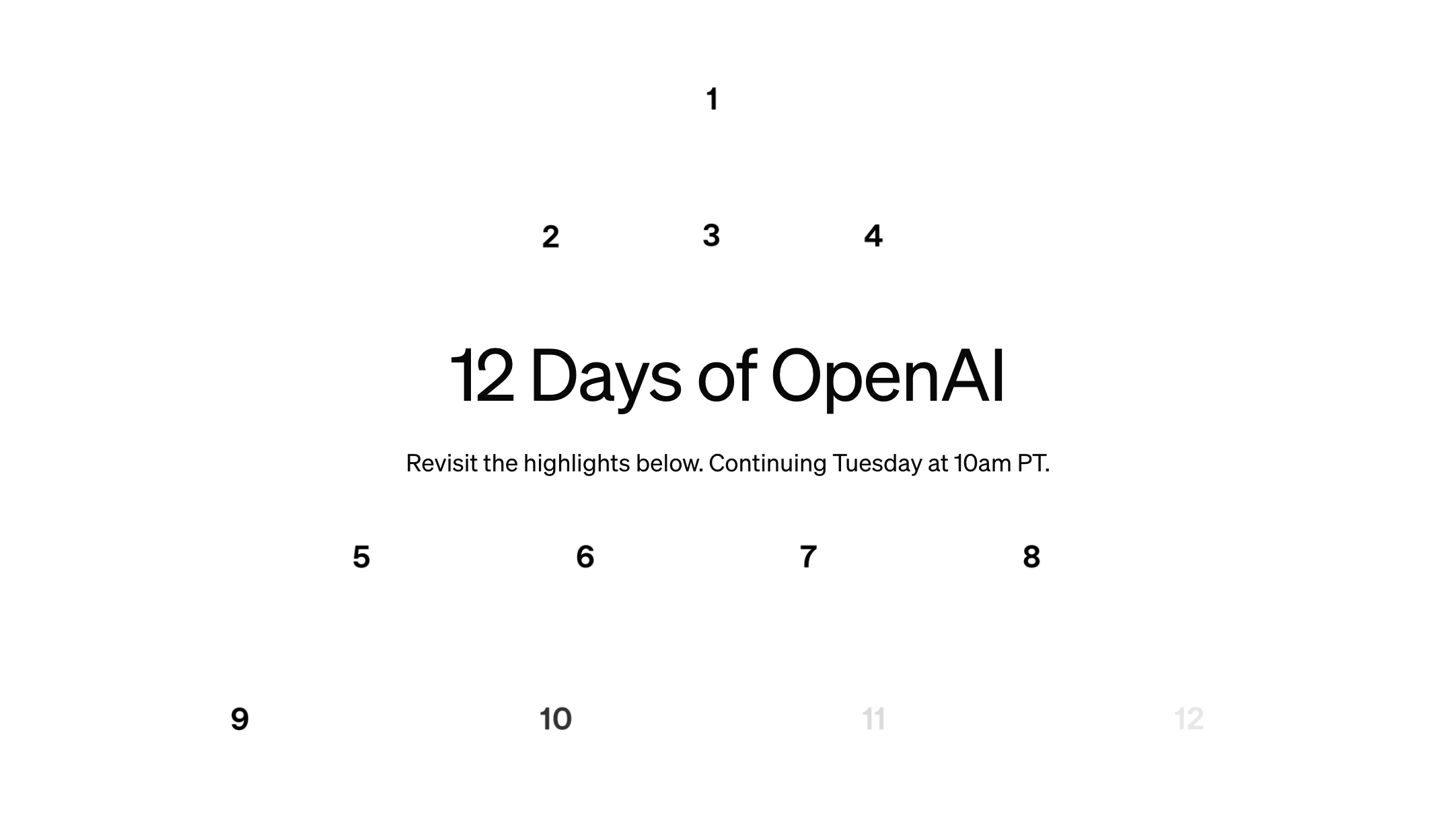OpenAIの進化｜12 Days of OpenAI 総まとめ vol.1 | Plus Web3 Media