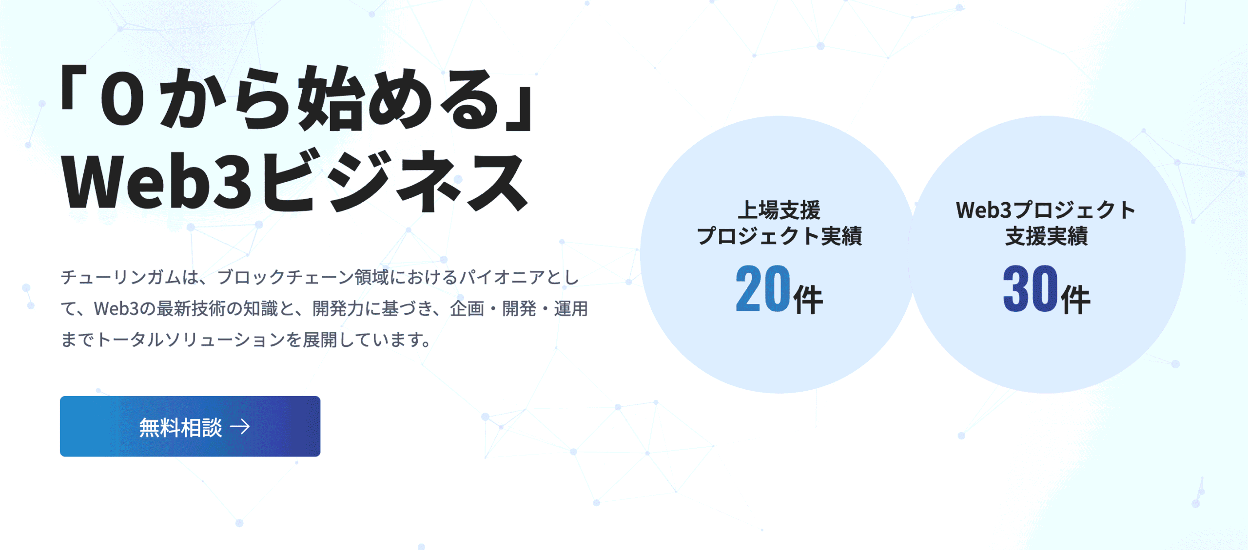 Web3ビジネスを加速させるチューリンガムのトータルソリューション