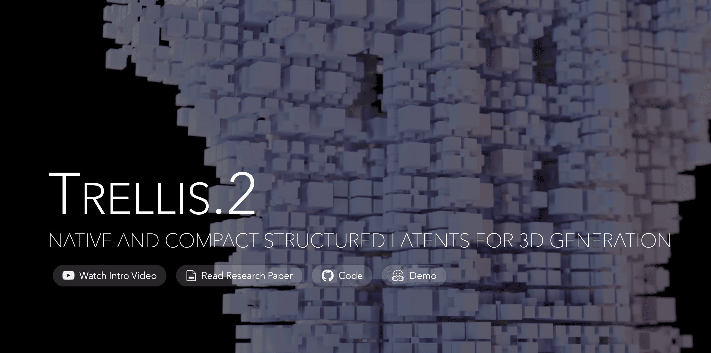 マイクロソフト発！3Dデータを生成できる「TRELLIS.2」