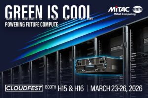 MiTAC Computing、OCPに準拠したAIレディの液冷イノベーションでCloudFest 2026をリード