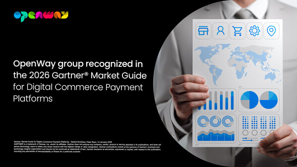 Gartner®、2026年デジタルコマース決済プラットフォーム市場ガイドでOpenWay Groupを掲載