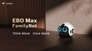 Enabot、考え、学び、ケアするAI搭載ファミリーロボット「EBO Max」を発表