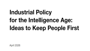 OpenAIはAI時代の社会をどう考えているのか｜人を中心にした産業政策を読み解く