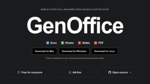 AIがオフィスソフトの中に入る｜GenOfficeで変わる仕事の進め方