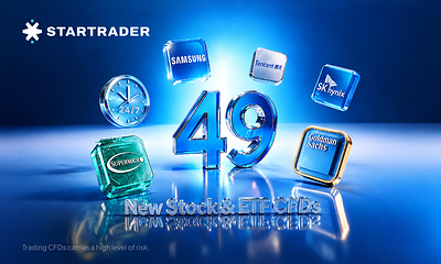 韓国チップメーカーからレバレッジ型半導体ETFまで：STARTRADERが49種類の新しい24/7株式・ETF CFDをローンチ