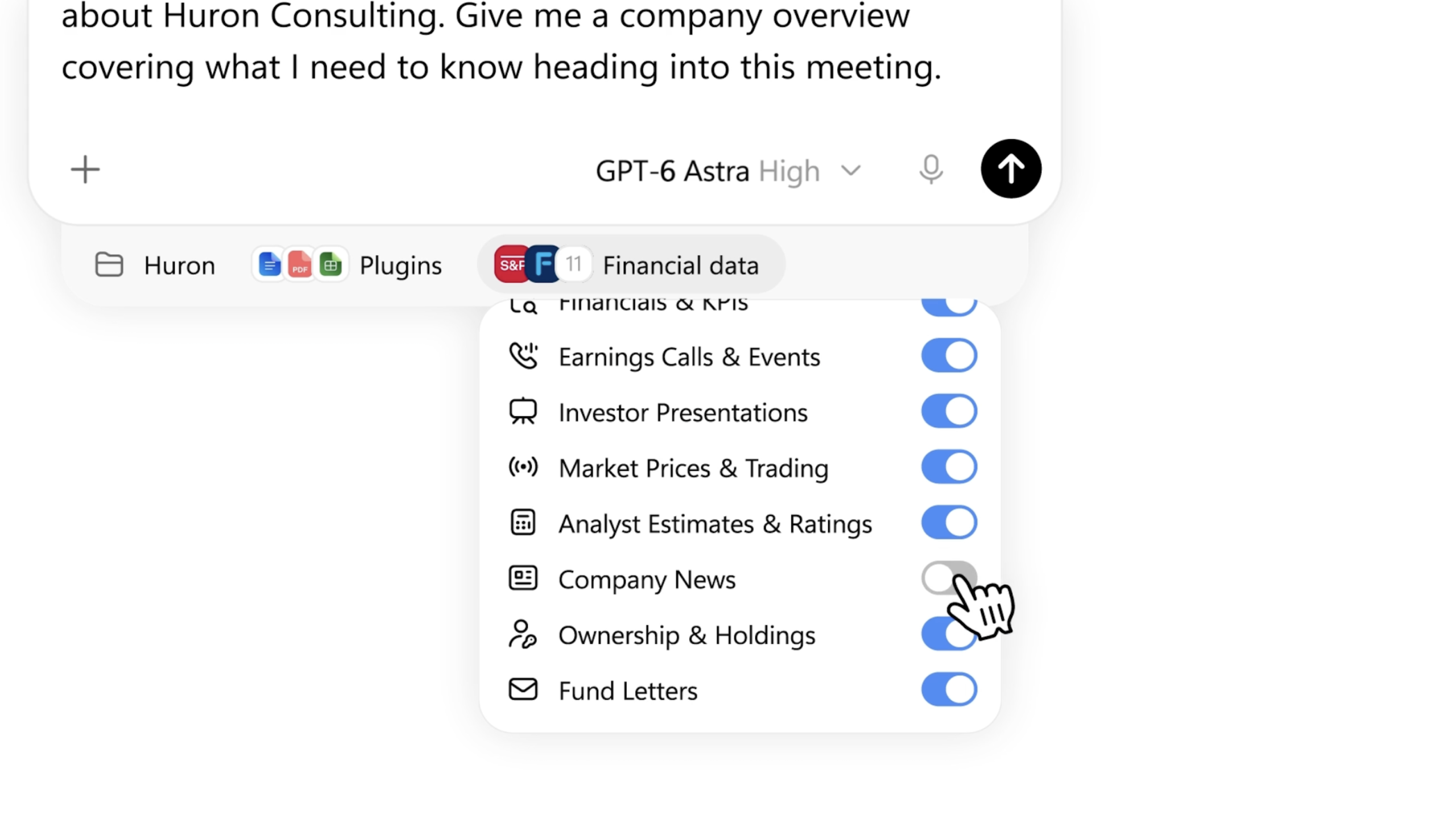 金融データとGPT-6 Astraを組み合わせた「ChatGPT for Financial Services」とは