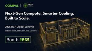 Compal、OCP Global Summit 2026にNVIDIA AIファクトリー・インフラストラクチャを展示