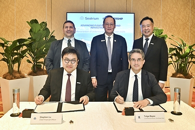 SeatriumとKarpowership、浮体式発電ソリューションとデジタルインフラを共同開発し、シンガポールと東南アジアのエネルギー供給の強靭性を支援